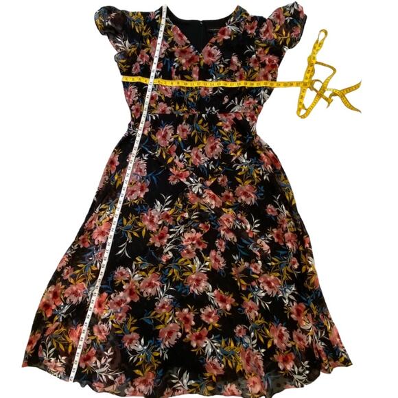 Lane Bryant Dress 18 Plus Size Maxi Party Dress Long Boho Sparkle Dot Flowy - Picture 16 of 17